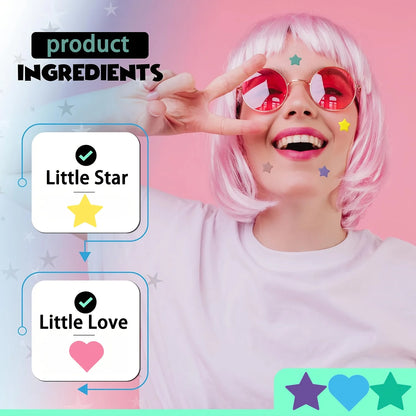 Star-Shaped Pimple Patches – 432pcs Cute Hydrocolloid Stickers