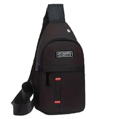 Unisex Chest Pocket Sling Bag – Adjustable Oxford Crossbody