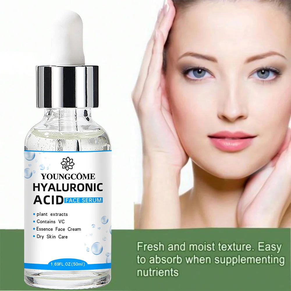 Hyaluronic Acid Facial Essence – Korean Deep Hydrating Serum