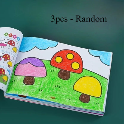 Kids Doodle & Coloring Book – Beginner Drawing Activity Book
