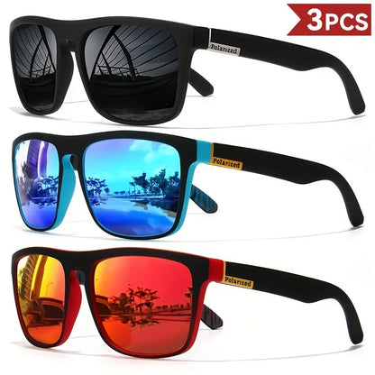 Vintage Square Polarized Sunglasses – Designer Driving UV400
