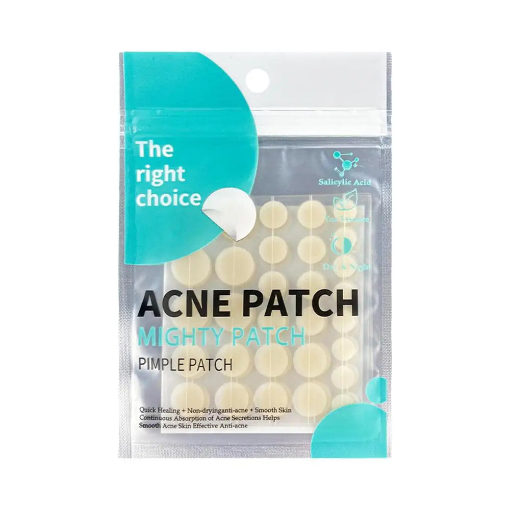 Hydrocolloid Salicylic Acne Patches – 30pcs Pimple Spot Treatment