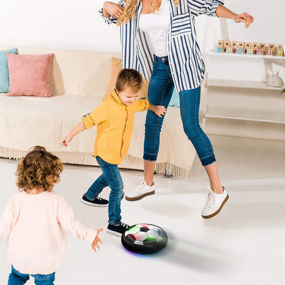 Hover Soccer Ball – LED Floating Football Indoor Toy