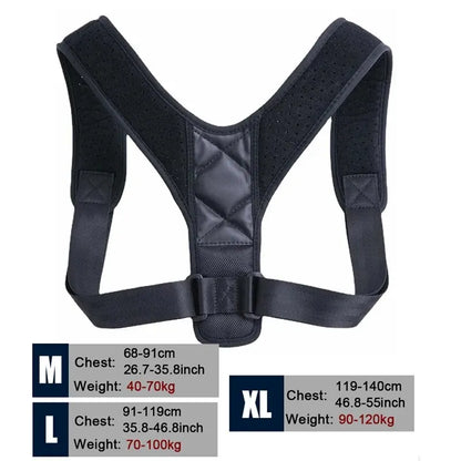 Back Posture Corrector Belt – Unisex Hunchback Support Brace