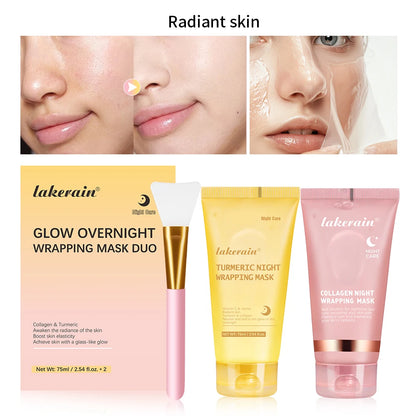 Korean Collagen Peel-Off Mask – Overnight Anti-Wrinkle Lifting