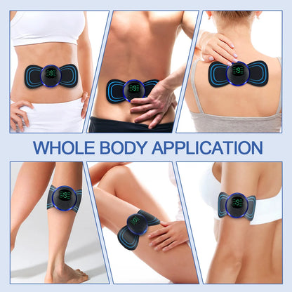 EMS Electric Neck Massager – Cervical Muscle Pain Relief Stimulator