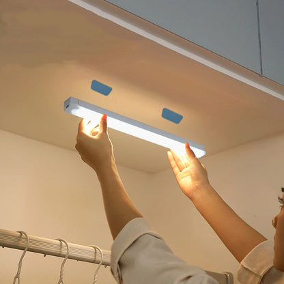 Motion Sensor LED Strip Light – USB Rechargeable Under-Cabinet Lamp