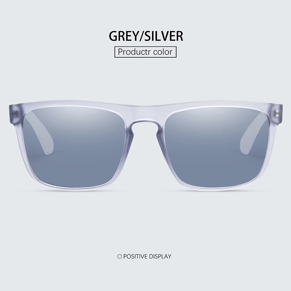 Vintage Square Polarized Sunglasses – Unisex Driving UV400