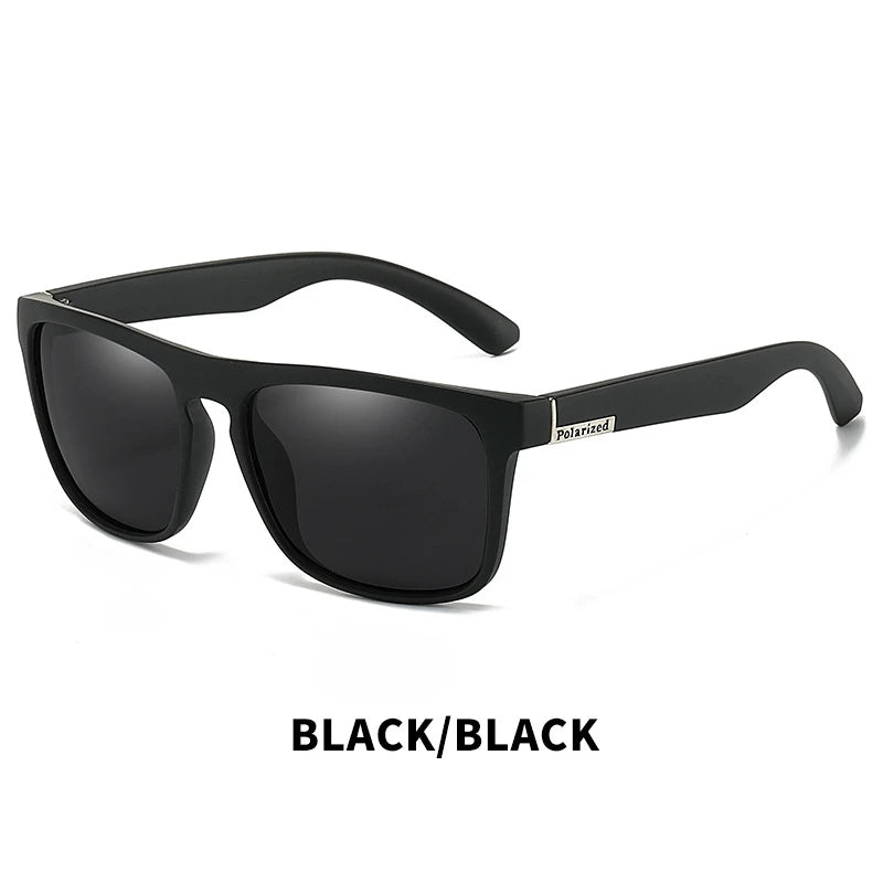 Vintage Square Polarized Sunglasses – Designer Driving UV400