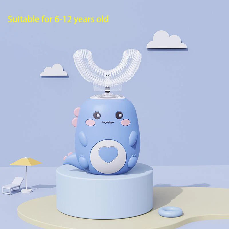 Kids U-Shaped Electric Toothbrush – 360° Sonic Rechargeable