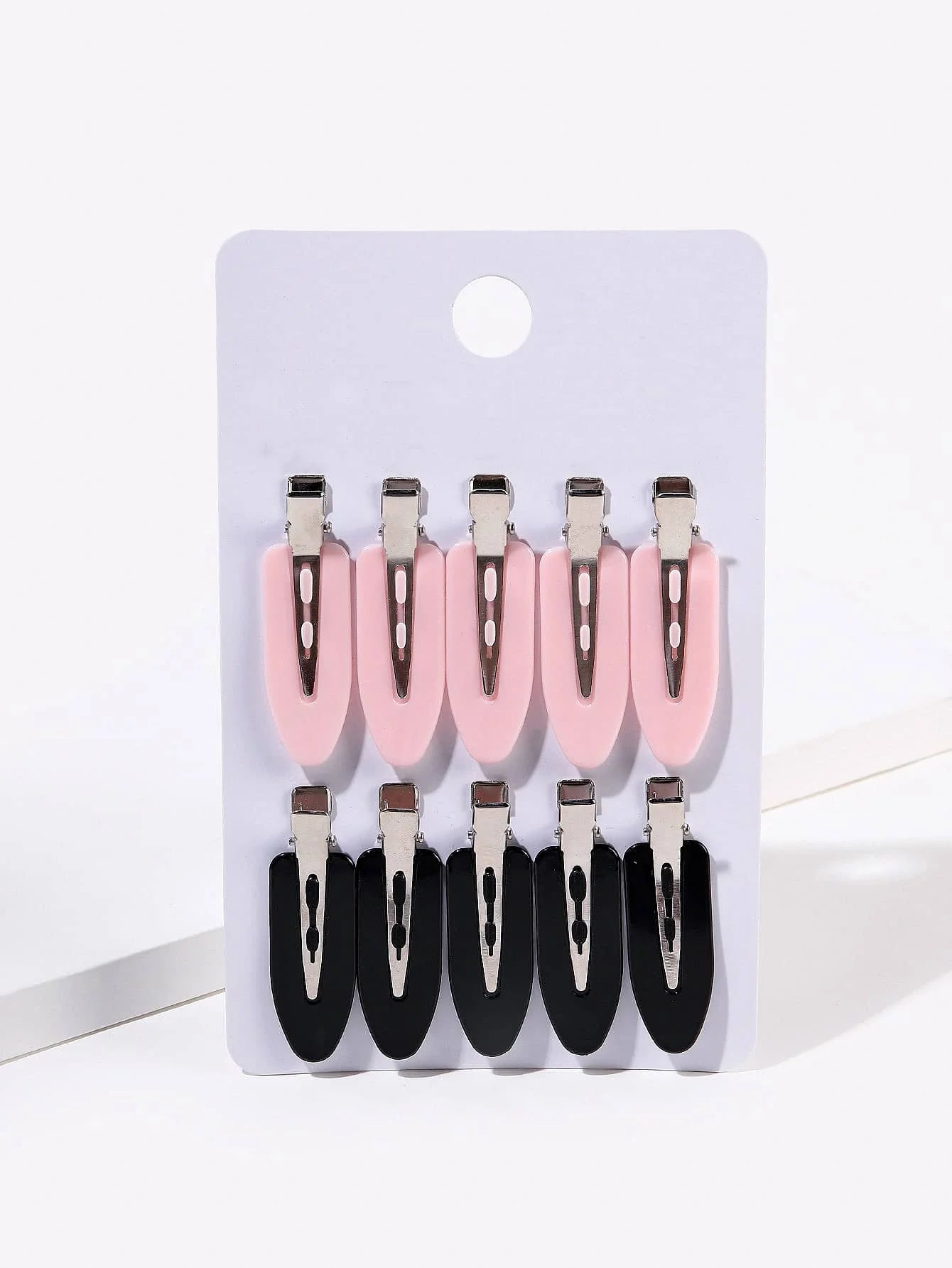 No-Bend Seamless Hair Clips – 10pcs Side Bang Barrettes