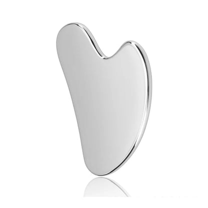 Stainless Steel Gua Sha Scraper – Face & Body Massage Tool