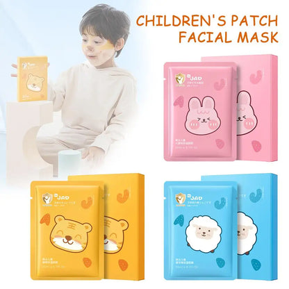 Cartoon Animal Sheet Masks – Kids Moisturizing Spa Face Masks