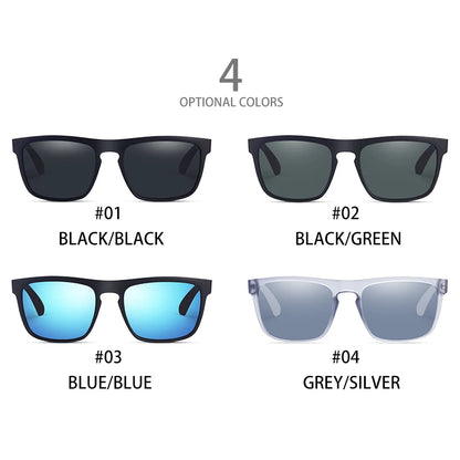 Vintage Square Polarized Sunglasses – Unisex Driving UV400