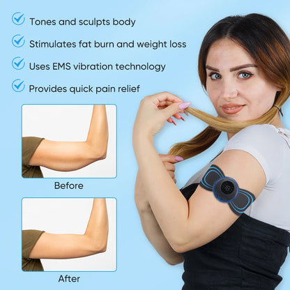 EMS Electric Neck Massager – Cervical Muscle Pain Relief Stimulator