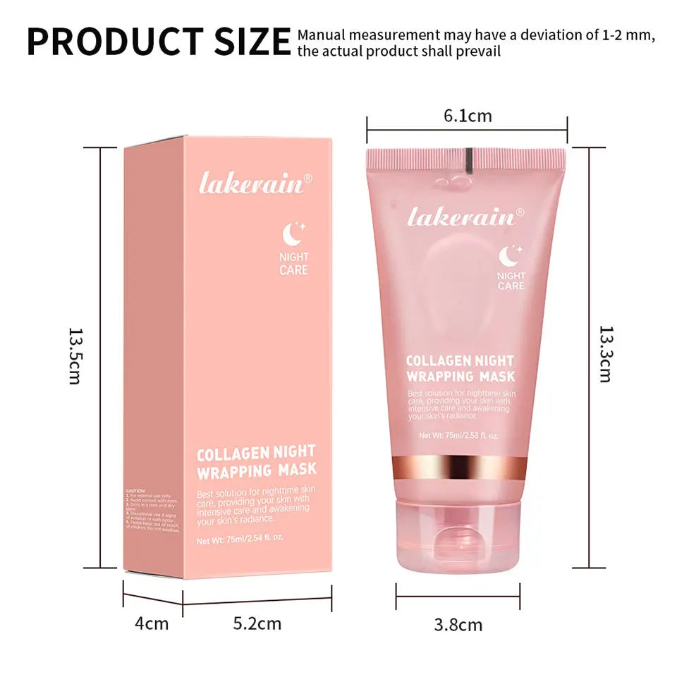 Korean Collagen Peel-Off Mask – Overnight Anti-Wrinkle Lifting