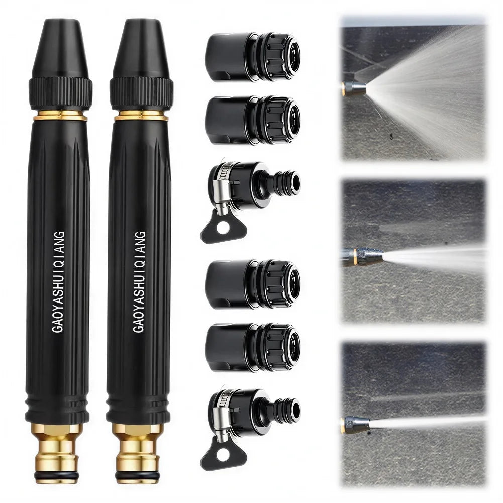 Heavy Duty Adjustable Twist Hose Nozzle Jet Sweeper Nozzle