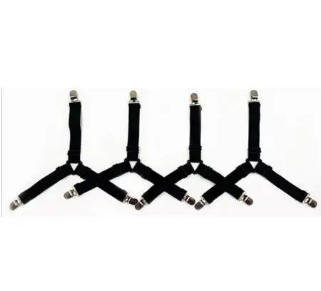 Bed Sheet Fasteners – 4pcs Mattress Cover Clip Holders
