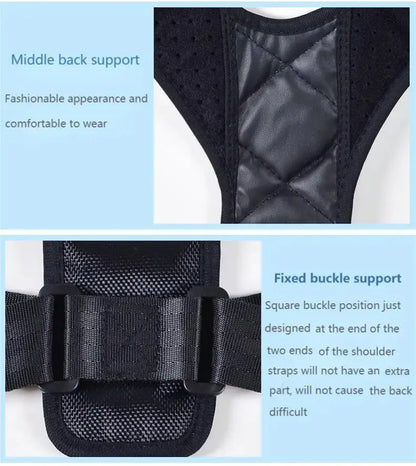 Back Posture Corrector Belt – Unisex Hunchback Support Brace