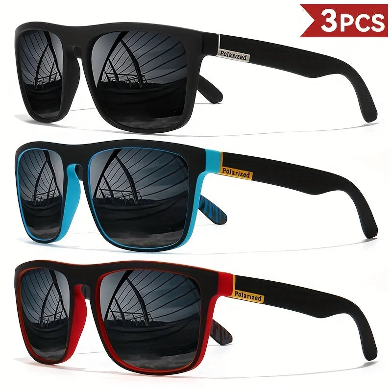 Vintage Square Polarized Sunglasses – Designer Driving UV400