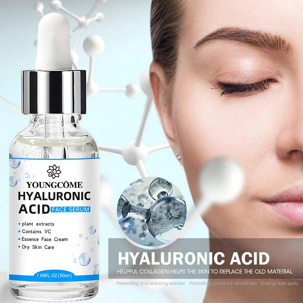 Hyaluronic Acid Facial Essence – Korean Deep Hydrating Serum