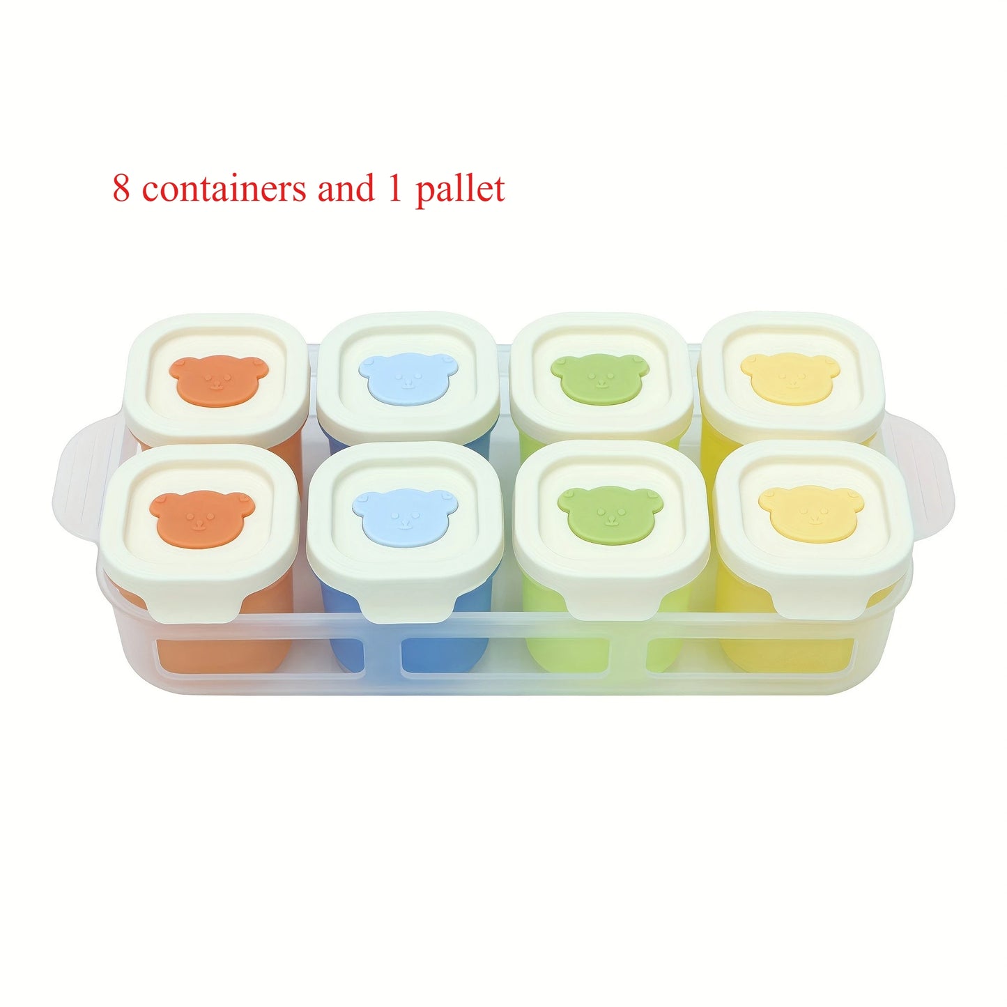Silicone Snack Containers with Lids – 9pcs Leak-Proof Meal Prep