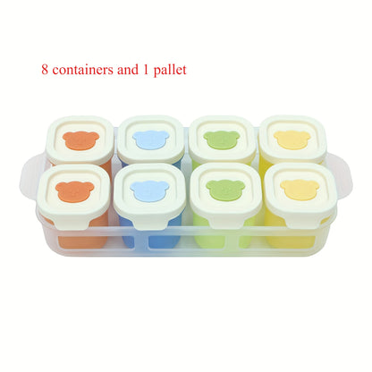 Silicone Snack Containers with Lids – 9pcs Leak-Proof Meal Prep