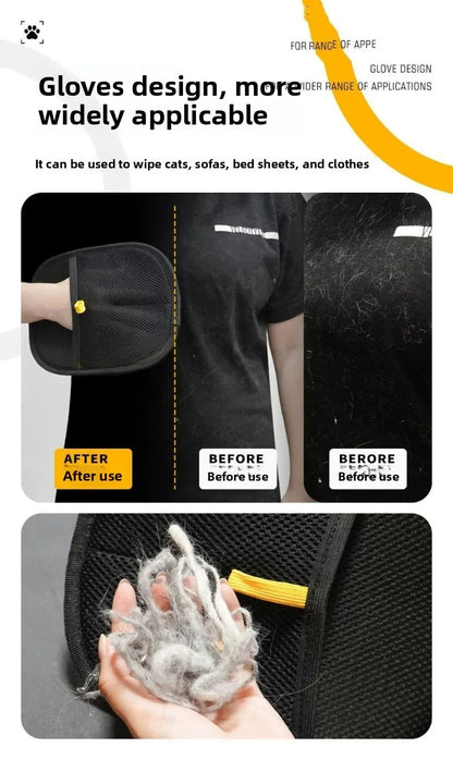 Pet Hair Lint Roller – Reusable Brush for Clothing & Furniture