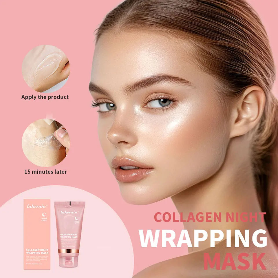 Korean Collagen Peel-Off Mask – Overnight Anti-Wrinkle Lifting