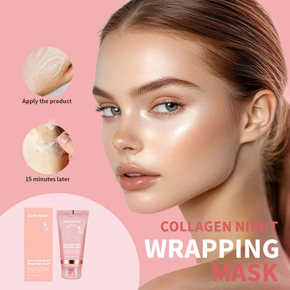 Korean Collagen Peel-Off Mask – Overnight Anti-Wrinkle Lifting