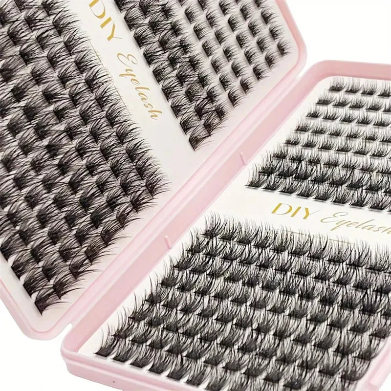 Individual Eyelash Extension Kit – D-Curl Multi-Length Odorless Lashes