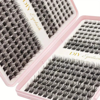 Individual Eyelash Extension Kit – D-Curl Multi-Length Odorless Lashes