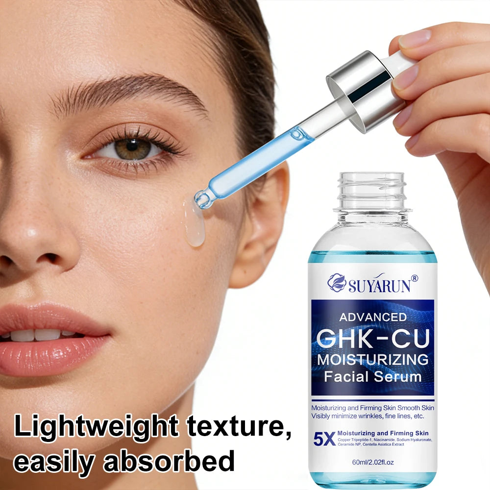SUYARUN GHK-Cu Copper Peptide Serum – Anti-Aging Firming Moisturizer