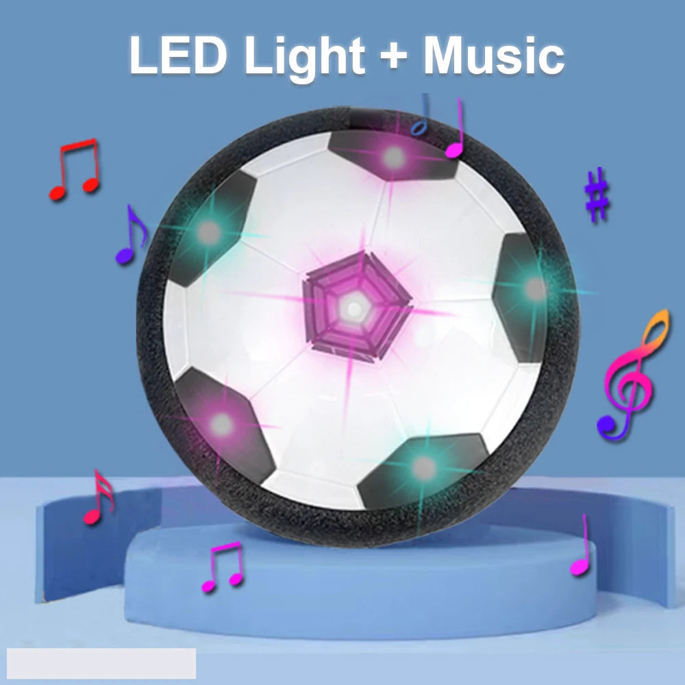 Hover Soccer Ball – LED Floating Football Indoor Toy