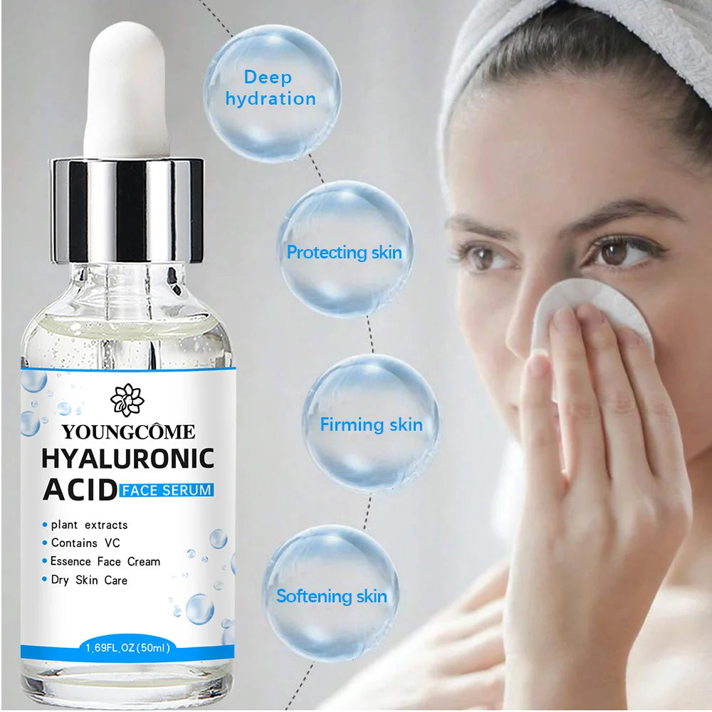 Hyaluronic Acid Facial Essence – Korean Deep Hydrating Serum