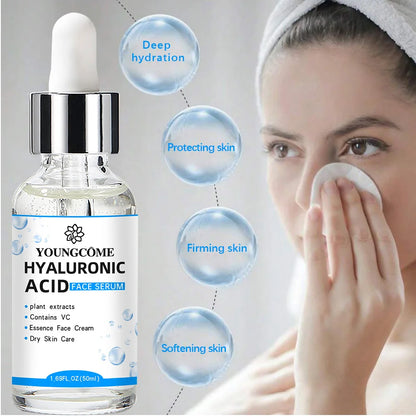 Hyaluronic Acid Facial Essence – Korean Deep Hydrating Serum