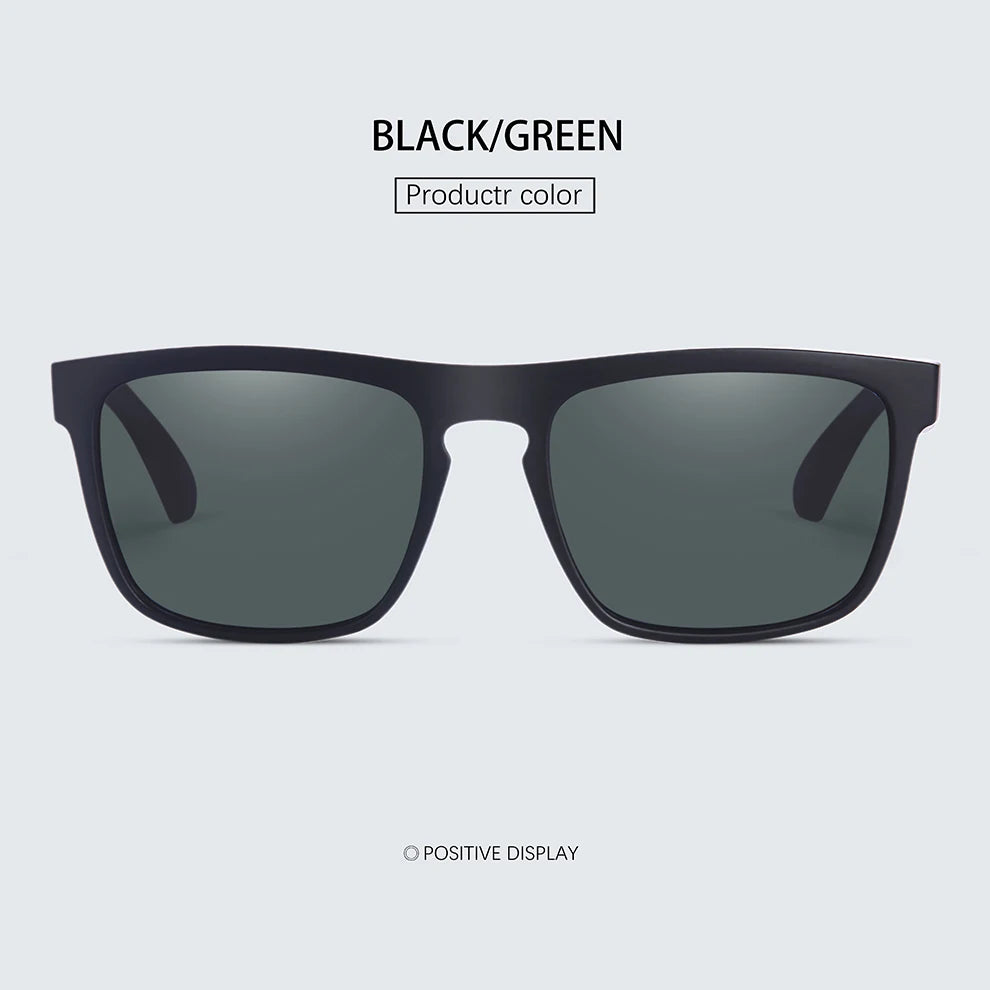 Vintage Square Polarized Sunglasses – Unisex Driving UV400