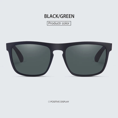 Vintage Square Polarized Sunglasses – Unisex Driving UV400