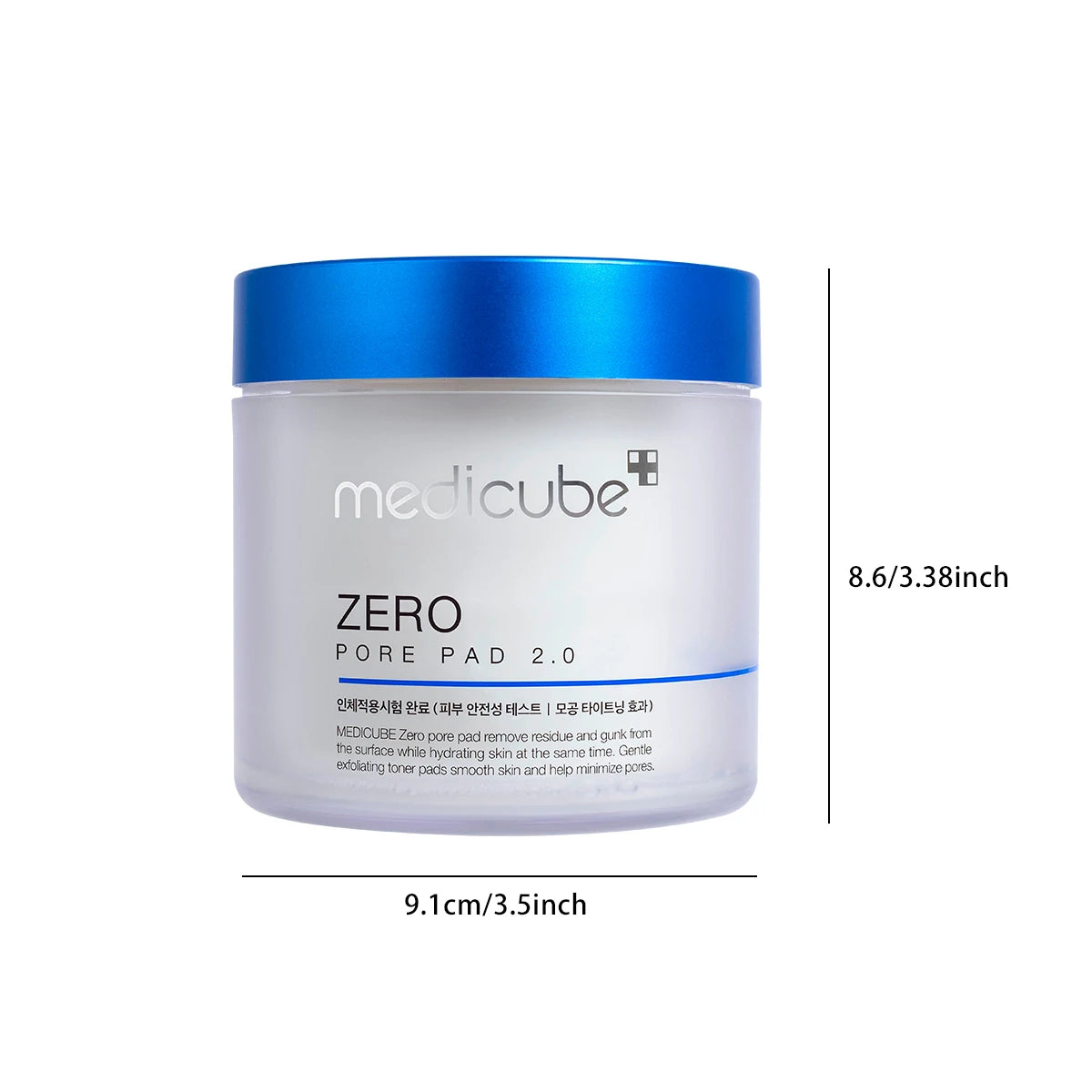 Medicube Zero Pore Pad 2.0 – Korean Hydrating Toner Pads