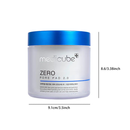 Medicube Zero Pore Pad 2.0 – Korean Hydrating Toner Pads