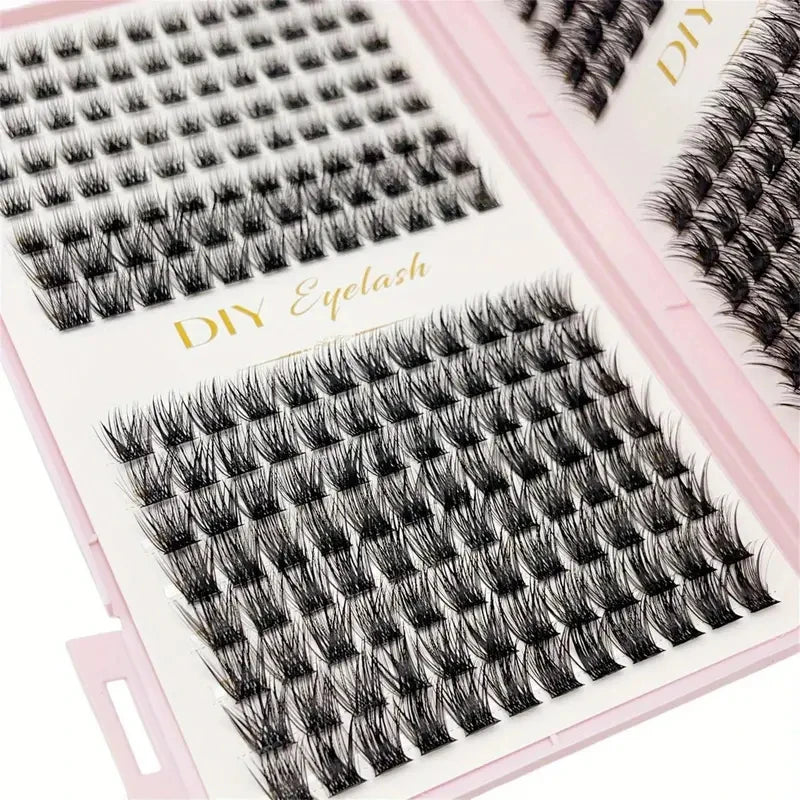 Individual Eyelash Extension Kit – D-Curl Multi-Length Odorless Lashes