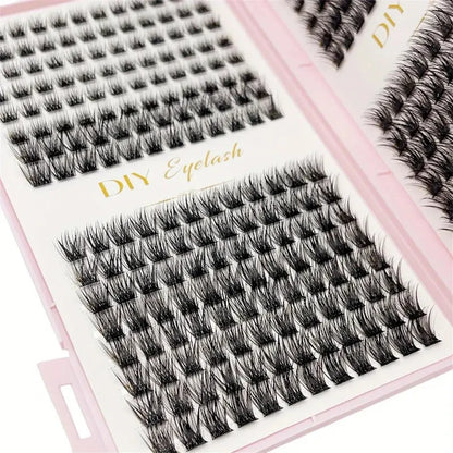 Individual Eyelash Extension Kit – D-Curl Multi-Length Odorless Lashes