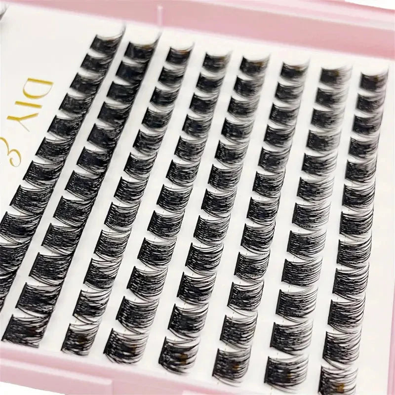 Individual Eyelash Extension Kit – D-Curl Multi-Length Odorless Lashes