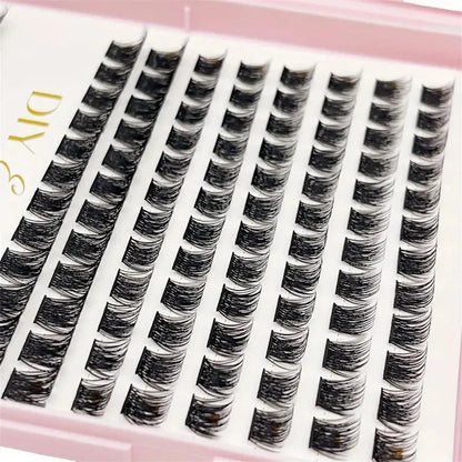 Individual Eyelash Extension Kit – D-Curl Multi-Length Odorless Lashes