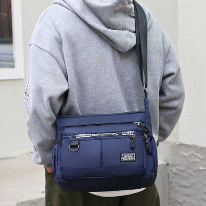 Men's Multi-Pocket Crossbody Bag – Business Shoulder Bag