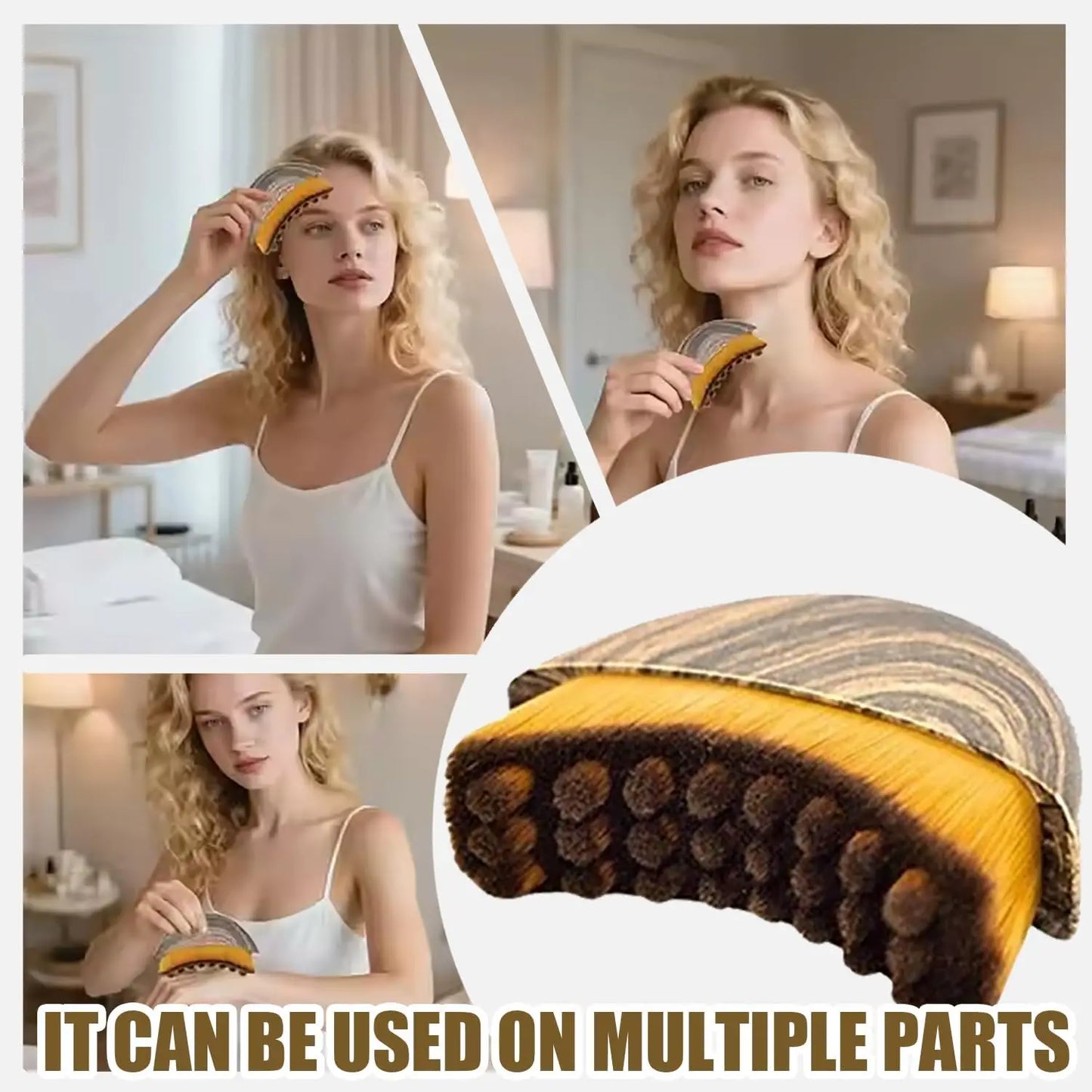 Lymphatic Drainage Face Brush – Contour & Sculpting Massager