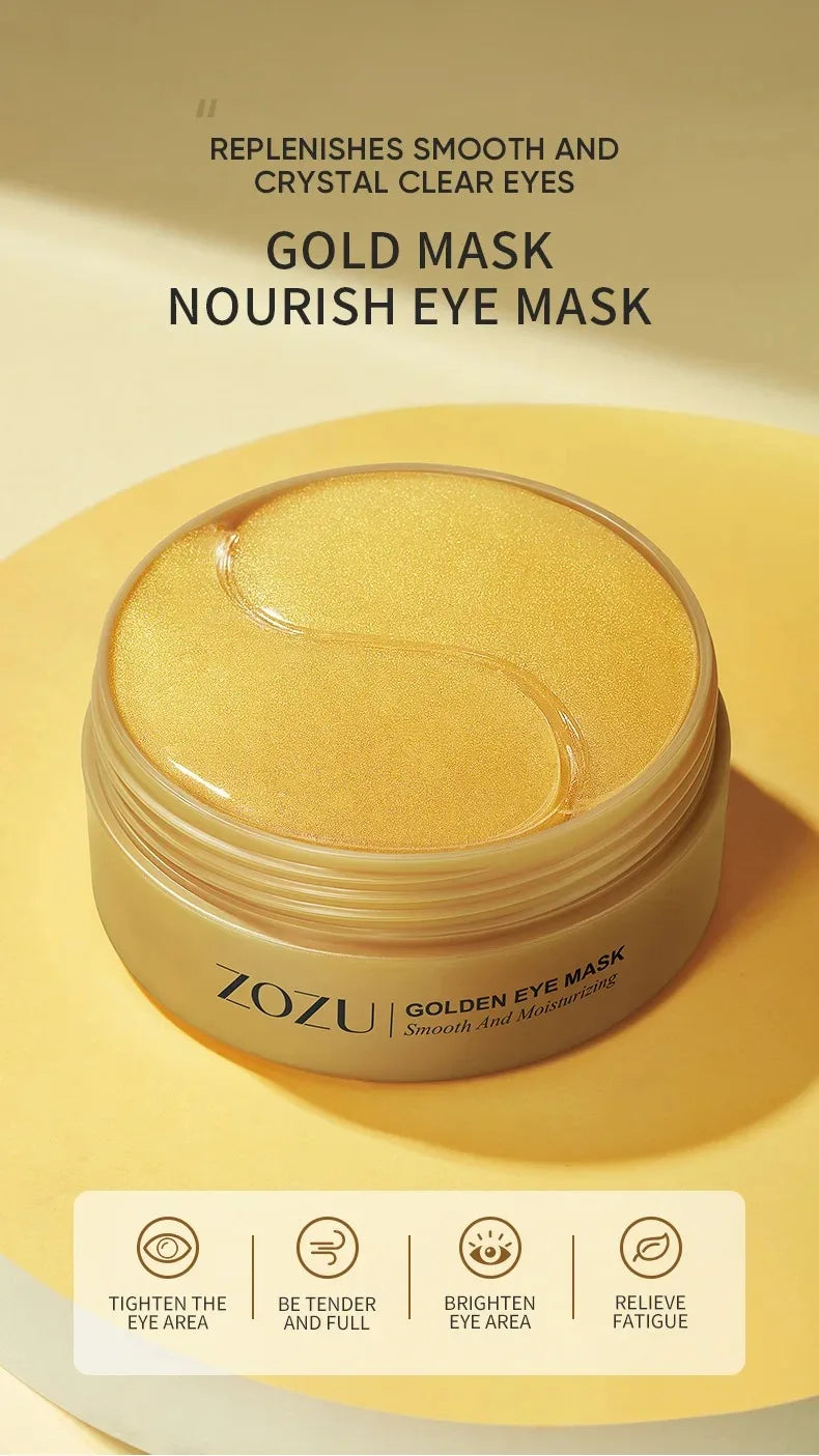 Avocado Gold Eye Mask Patches – Anti-Wrinkle Dark Circle Treatment