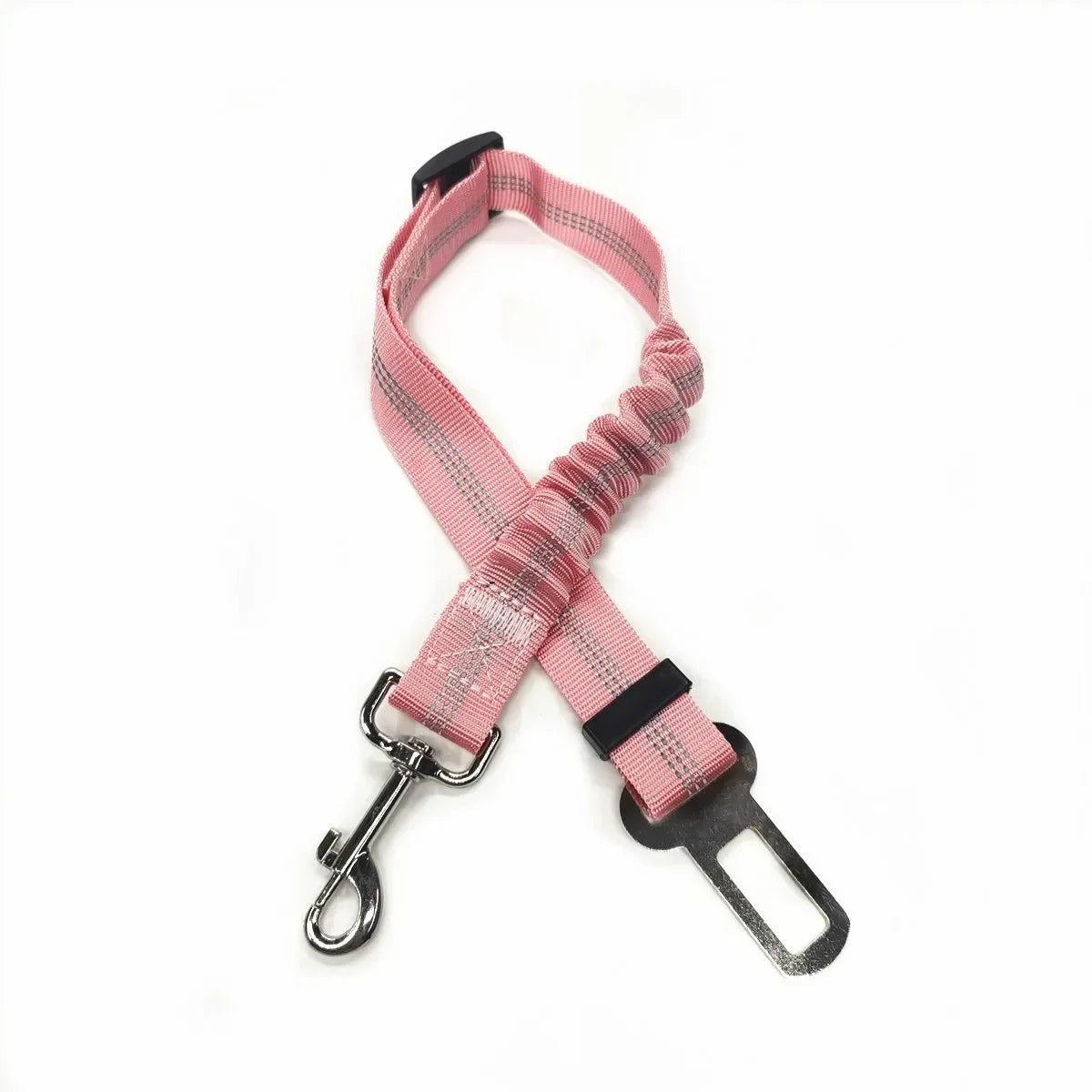 Pet Car Seat Belt – Adjustable Dog & Cat Safety Harness Clip
