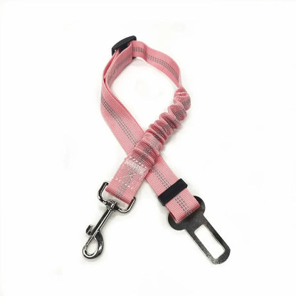 Pet Car Seat Belt – Adjustable Dog & Cat Safety Harness Clip
