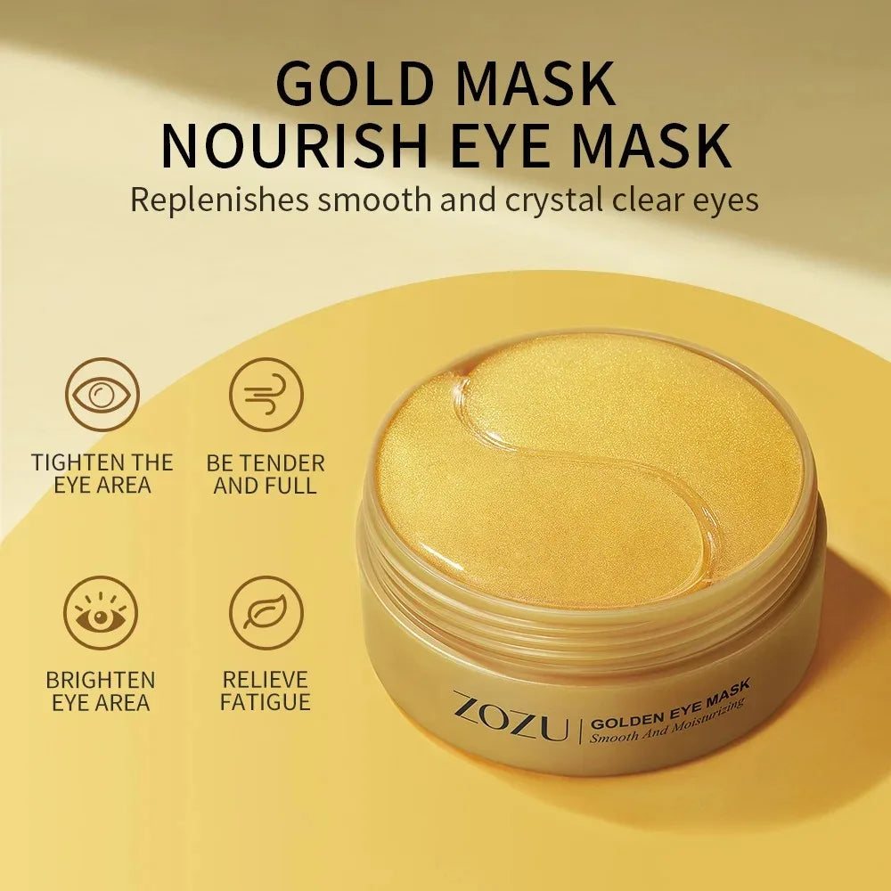 Avocado Gold Eye Mask Patches – Anti-Wrinkle Dark Circle Treatment